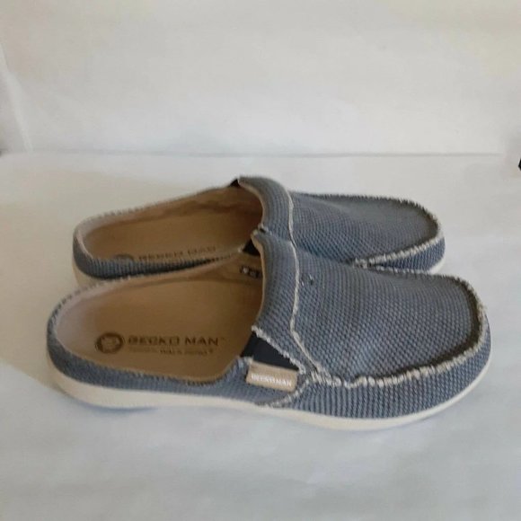 Gecko Man Slide sz 8M Casual,Comfort Slip on, Distressed,Arch Support main image 6
